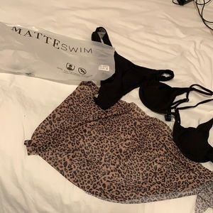 Bikini with thong bottom